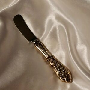 REED & BARTON - Florentine Lace - Butter Spreader BSHP - Sterling Silver - VTG
